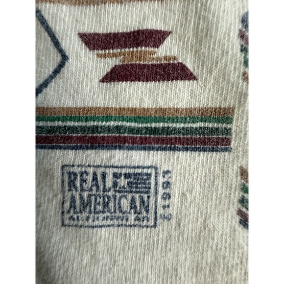 Vintage 90s Montana Tee‎ Size L Single Stitch Green Cuff Gorpcore 1993 USA Made - Picture 5 of 11